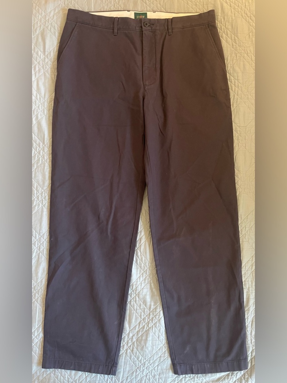J. CREW Classic chino pant in Dusty Wine Size 36 NWT $98 BE611 - Picture 5 of 9
